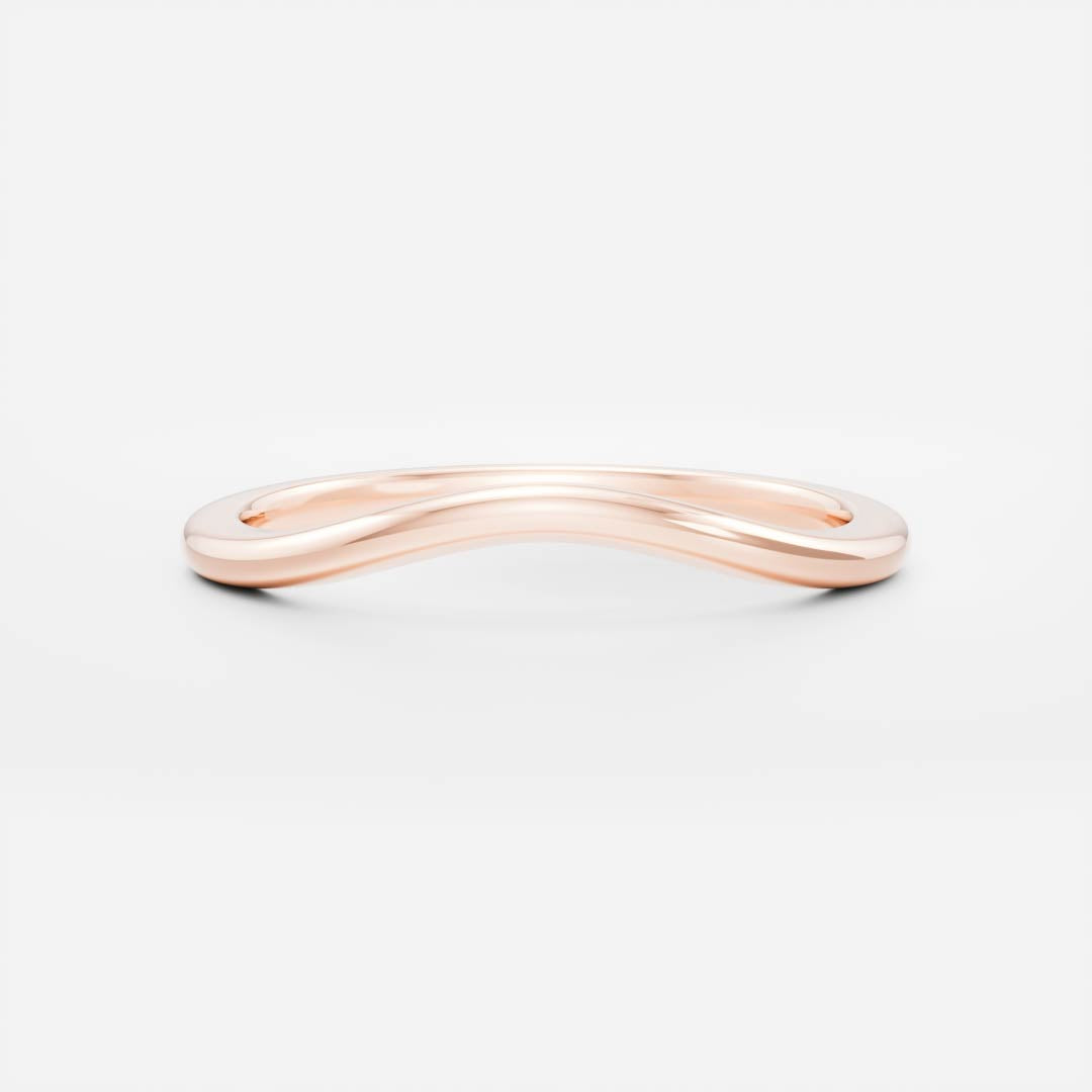 Classic Curved Wedding Band