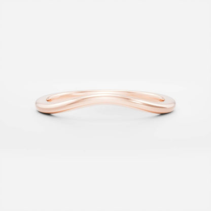 Classic Curved Wedding Band