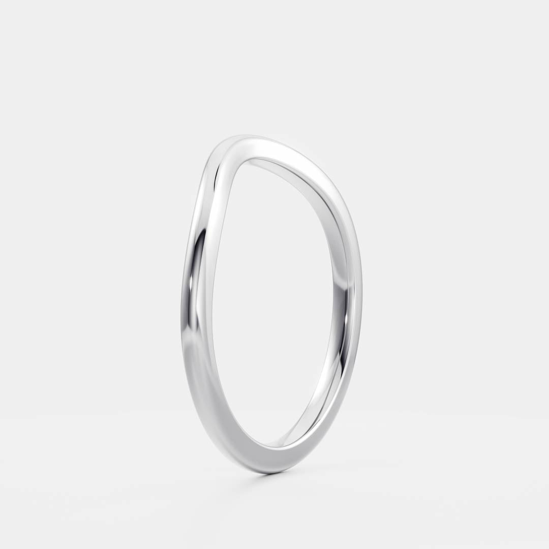 Classic Curved Wedding Band