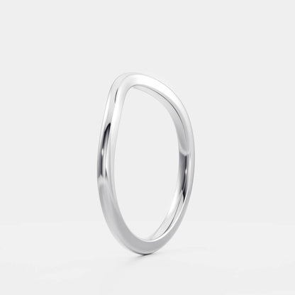 Classic Curved Wedding Band