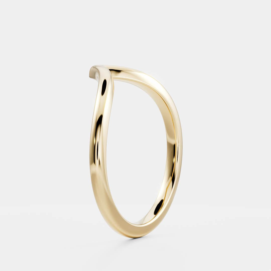 Classic Curved Wedding Band