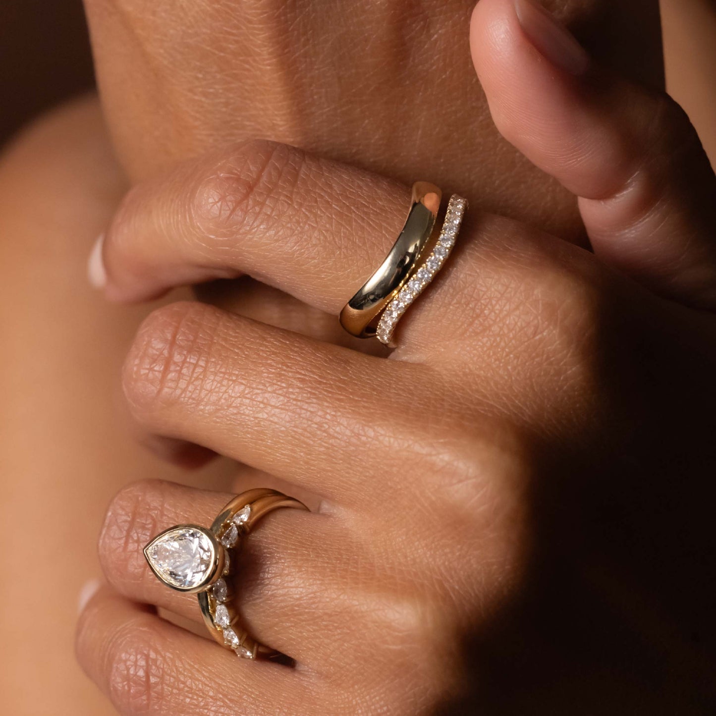 Classic Curved Wedding Band