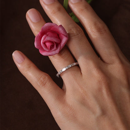 1.4 TCW Baguette Full Eternity Moissanite Wedding Band