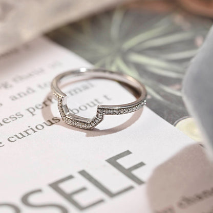 0.3 TCW Round Channel Setting Moissanite Wedding Band