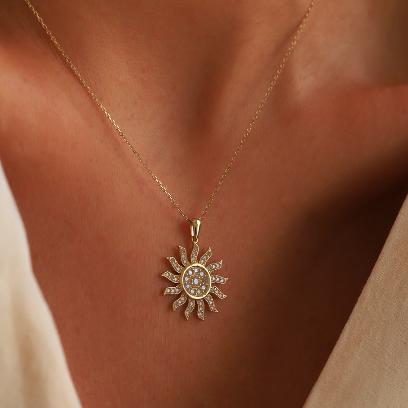 0.12 Carats Round Moissanite Multiple Stone Necklace