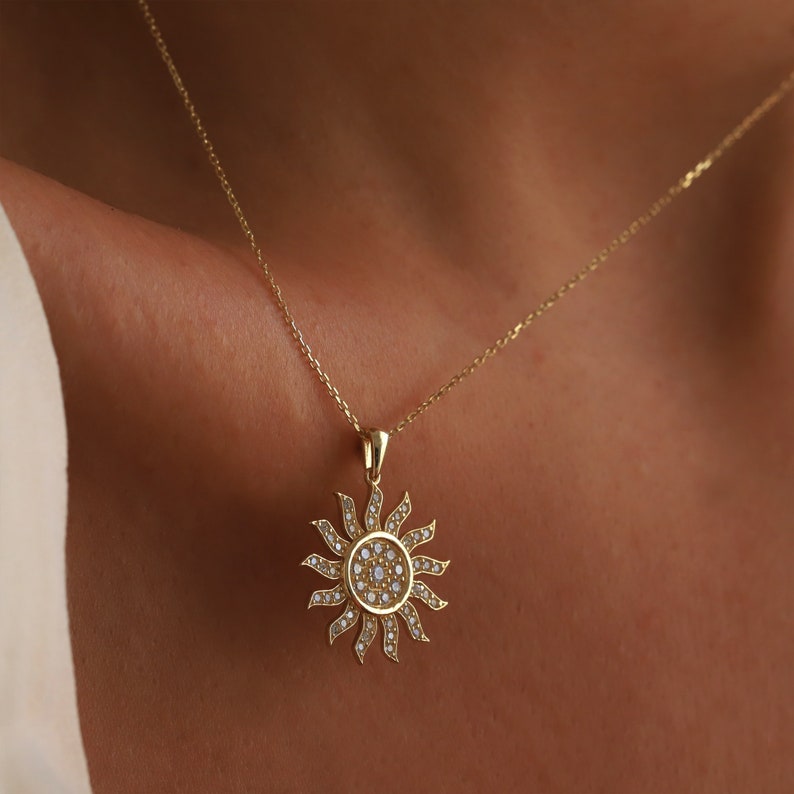 0.12 Carats Round Moissanite Multiple Stone Necklace