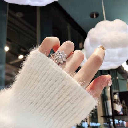 2 CT Round Halo & Pave Moissanite Engagement Ring