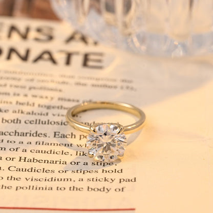 3 CT Round Multi Stone Moissanite Engagement Ring