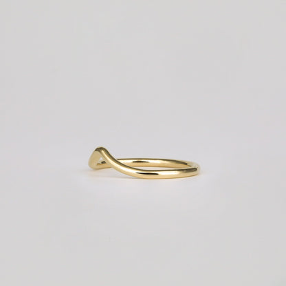 Classic Curved Wedding Band