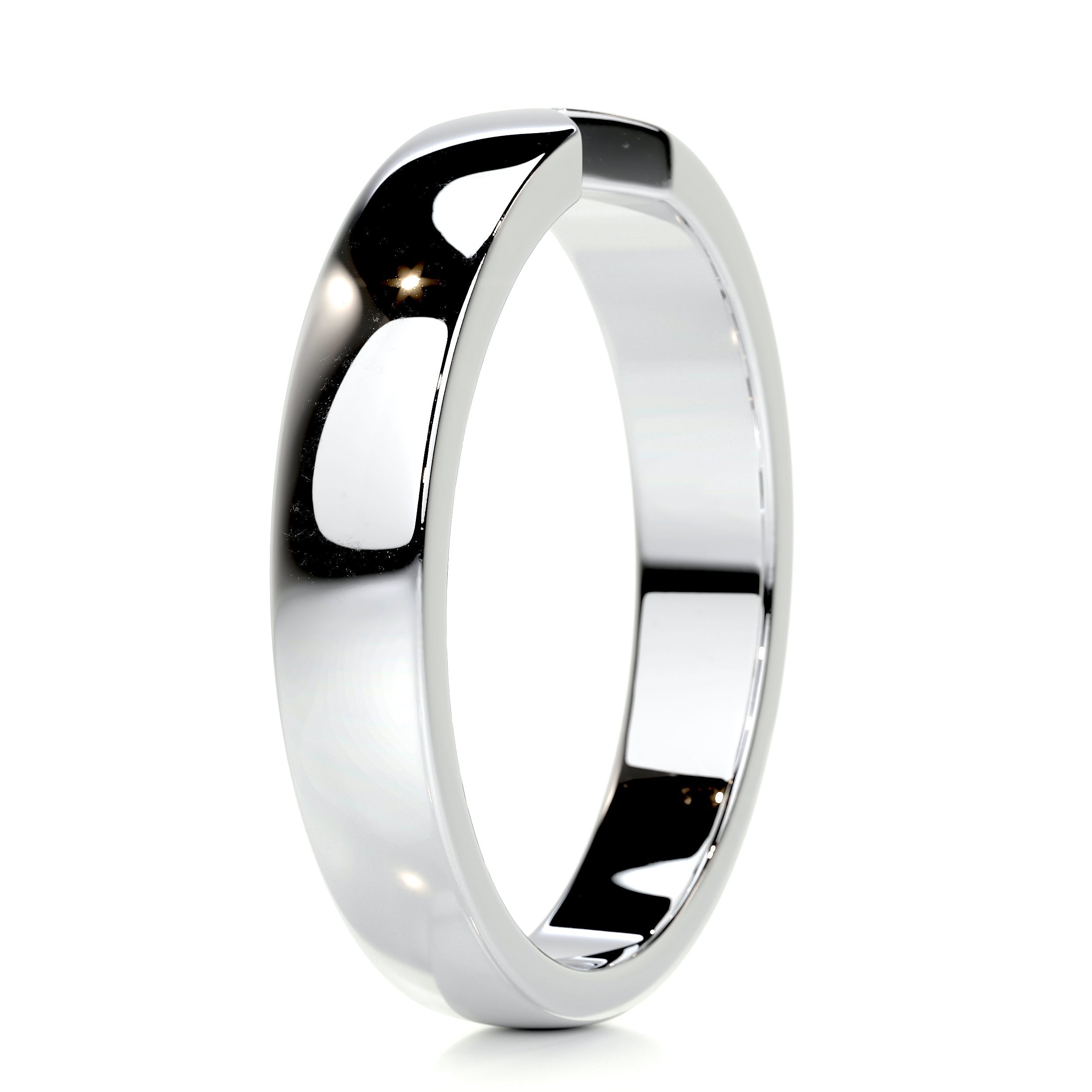 Polished Finish Classic Men's Wedding Band 16